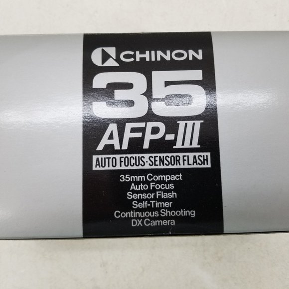 Chinon Autofocus 35AFP-III  35mm Film Camera  Sensor Flash - Picture 1 of 5